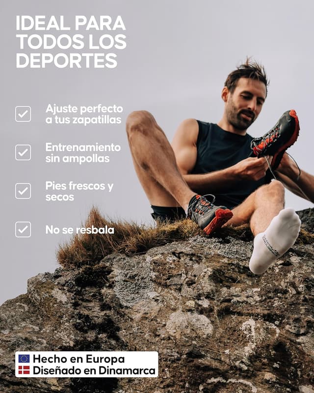 Thumbnail 2 de DANISH ENDURANCE Calcetines Deporte Pack 3/5