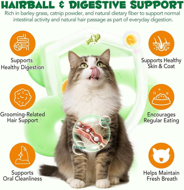 Thumbnail 3 de Golosinas de Hierba para Gatos 180g