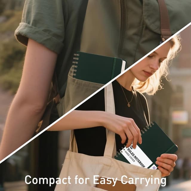 Thumbnail 4 de PYNEX Notizbuch A5 kariert – 140 Blatt 📓