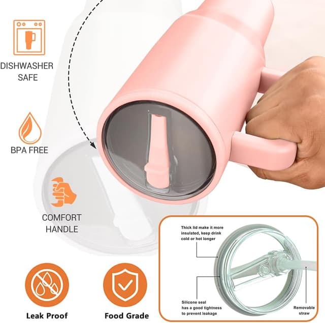 Thumbnail 2 de Stanley cup Deckel 40oz Ersatzset 2 Stück