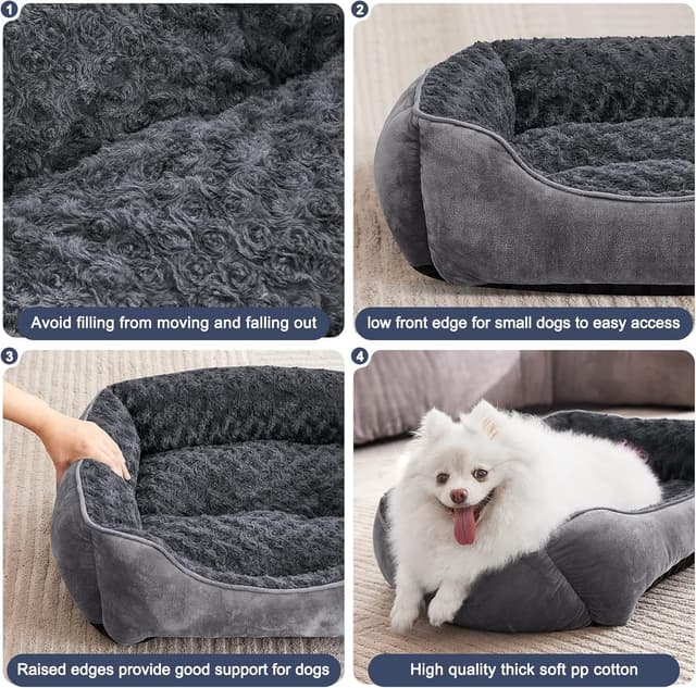 Thumbnail 6 de JOEJOY Dog Bed Medium washable anti-anxiety mattress