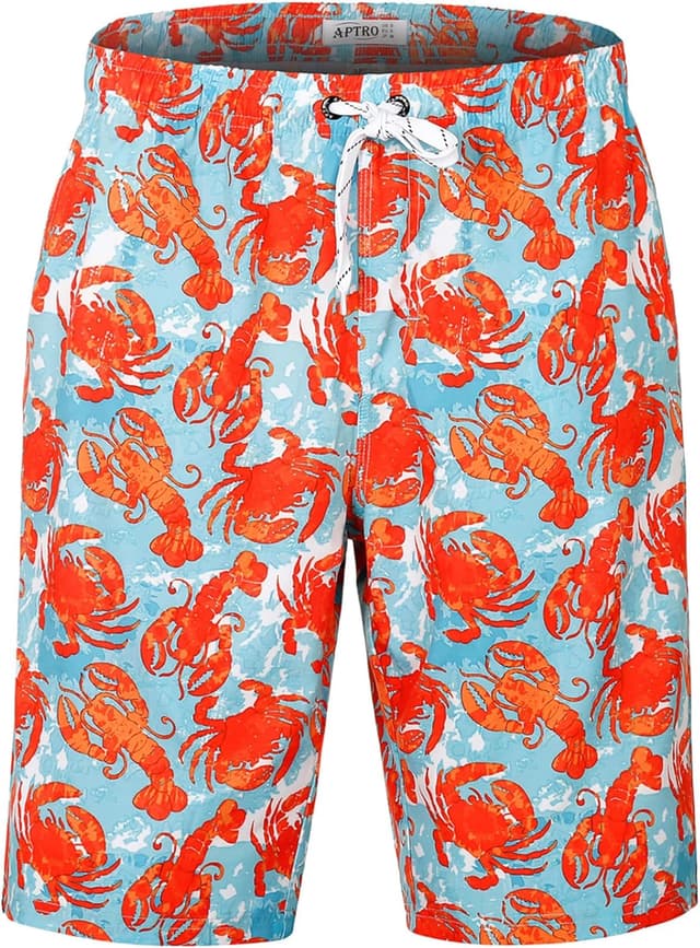 Thumbnail 6 de APTRO Men’s Swim Trunks 9" Quick-Dry Bathing Suit (Big & Tall), UPF 50+