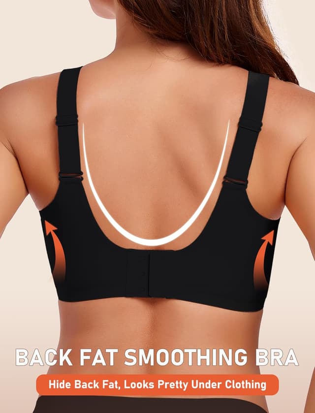 Thumbnail 4 de Gailife Womens Wireless Push Up Bra — Seamless Supportive T-Shirt Bra