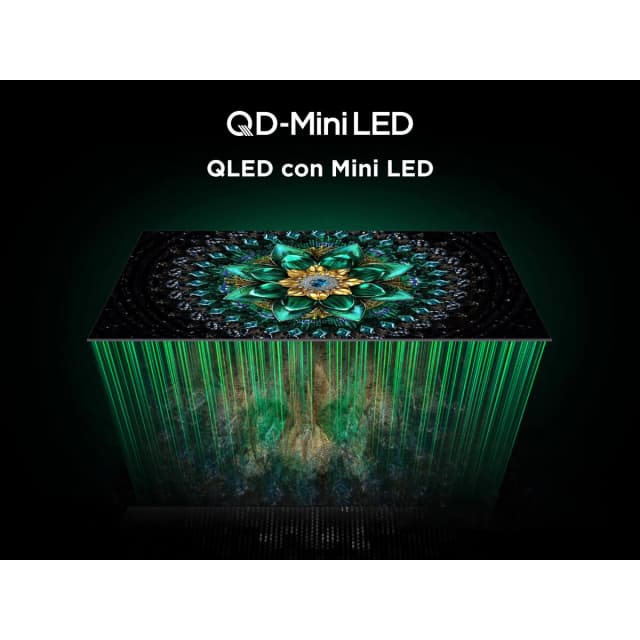 Detalle 2 de TCL 65C6K TV QD-Mini LED 4K con Google TV y HDMI 2.1 (65”, reacondicionada Grado A)