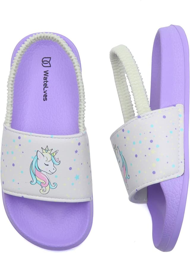 Detalle de WateLves Toddler Water Slide Sandals (Slip-On) for Swim, Beach & Everyday Summer Wear