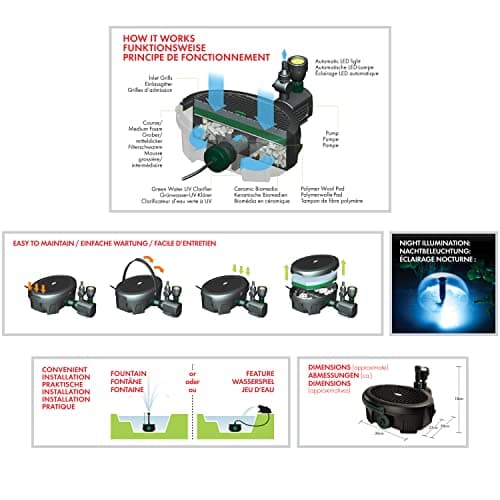 Thumbnail 5 de Estanque y bomba todo en uno para estanques hasta 3.000 litros