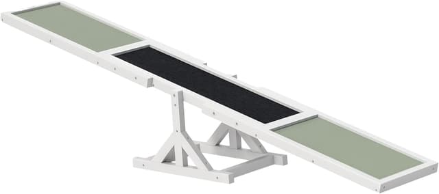 Detalle de PawHut Agility Sport Bascule 180 cm