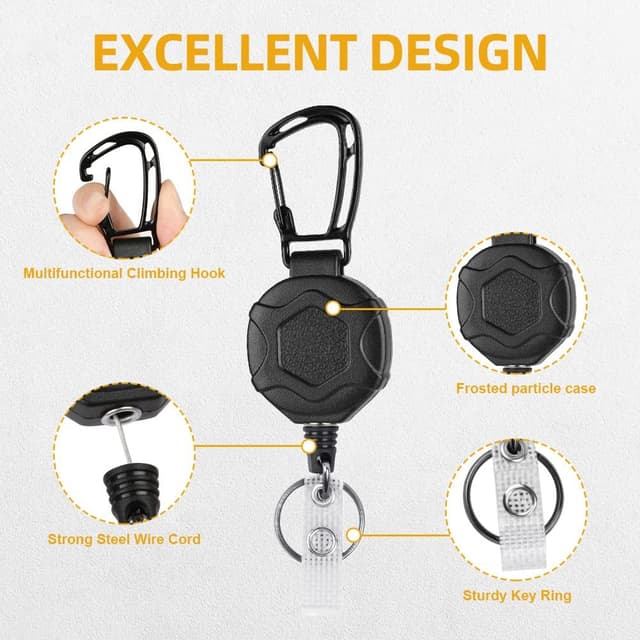 Thumbnail 2 de Vicloon Llavero Retráctil 2PCS