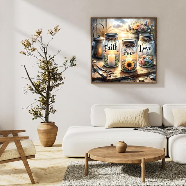 Thumbnail 2 de Malen nach Zahlen Erwachsene 40 x 40 cm