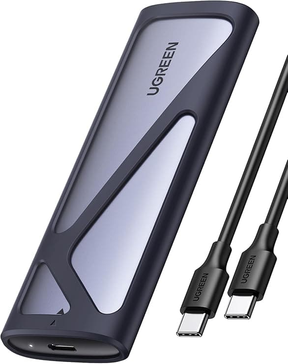 Detalle de UGREEN Carcasa M.2 NVMe 10Gbps para SSD 🚀
