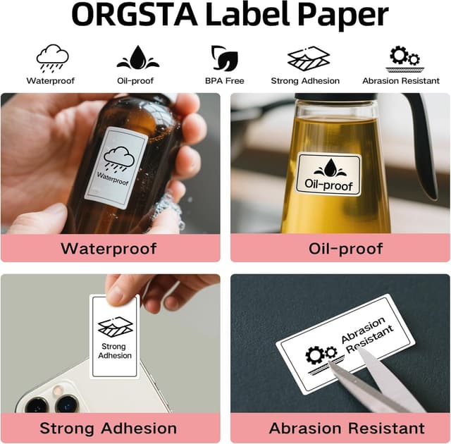 Detalle de ORGSTA Etichette Adesive T003 690 pezzi