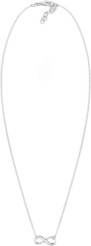 Detalle de Elli Collar Mujer Infinity 38 cm 925 plata