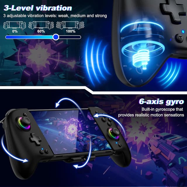 Thumbnail 5 de Gammeefy Switch Controller Compatible with Pro 9-Light