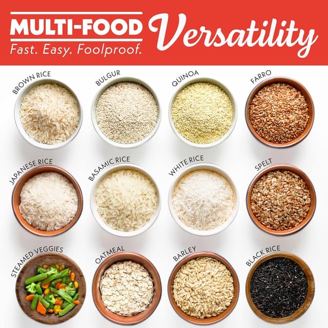 Thumbnail 2 de Gourmia Rice Cooker 5 Qt 🍚