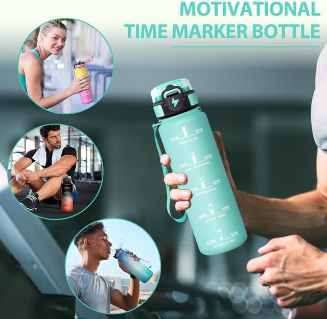 Thumbnail 5 de Mulbijeo Botella Agua 1 litro libre de BPA