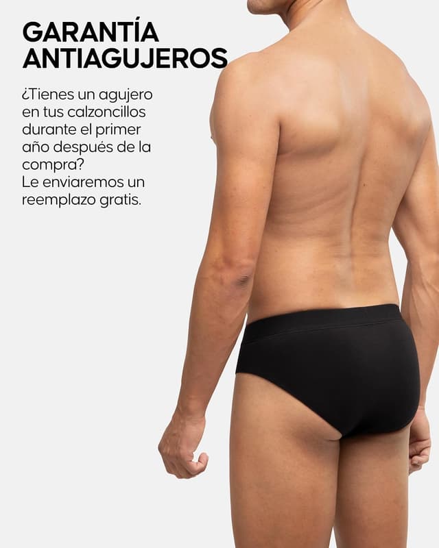 Thumbnail 3 de DANISH ENDURANCE Calzoncillos Slip 3 pack 👖