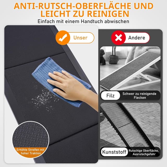 Thumbnail 4 de FASNATI Hunderampe klappbar 160 cm