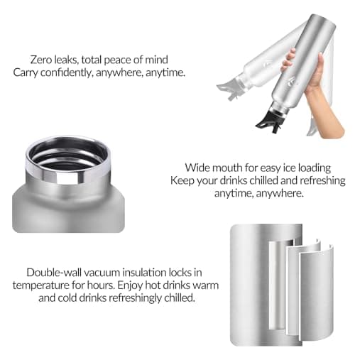 Thumbnail 2 de Motswedi Botella térmica 750 ml acero inoxidable 📦