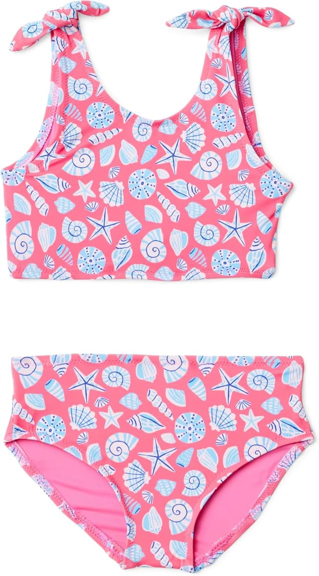 Detalle 2 de Costume bikini Amazon Essentials da bagno a 2 pezzi con fiocco