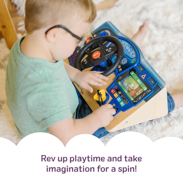 Detalle 2 de Melissa & Doug Vroom & Zoom Interactive Dashboard