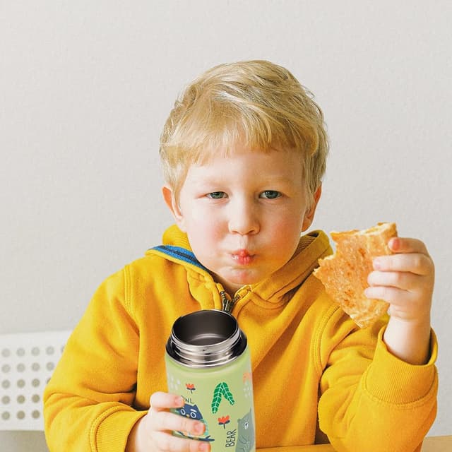 Thumbnail 5 de SANTECO Botella infantil isotérmica 500ml con pajita 🚰