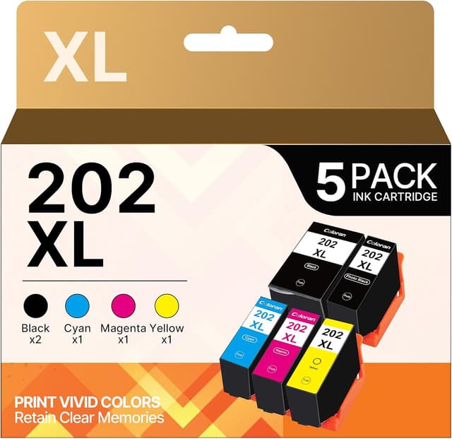 Detalle de Coloran 202XL cartouche pack 5 đź–¨