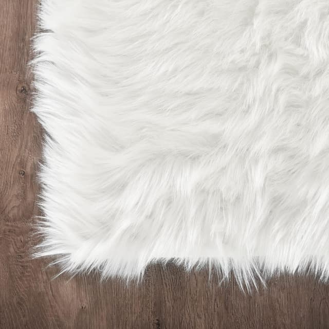 Thumbnail 5 de Latepis Area Rugs 6x9 Faux Fur Sheepskin Rug