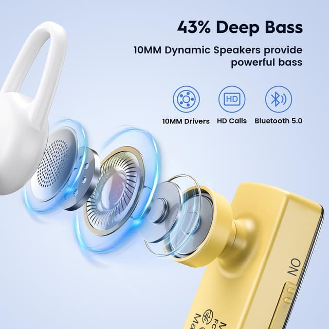 Thumbnail 2 de New Bee Auricolare Bluetooth wireless in-ear per smartphone