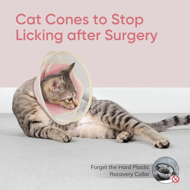 Thumbnail 4 de Supet Soft Cat Cone Collar 2-in-1 Waterproof