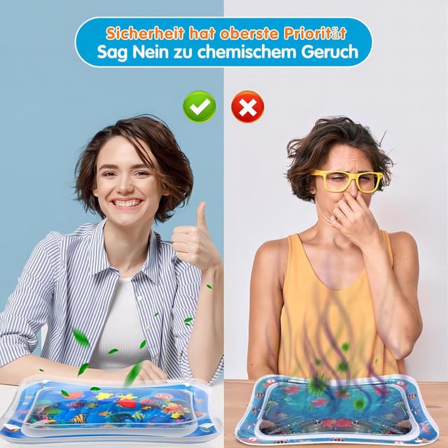 Thumbnail 6 de Infinno Wassermatte Baby Spielmatte für 3–9 Monate