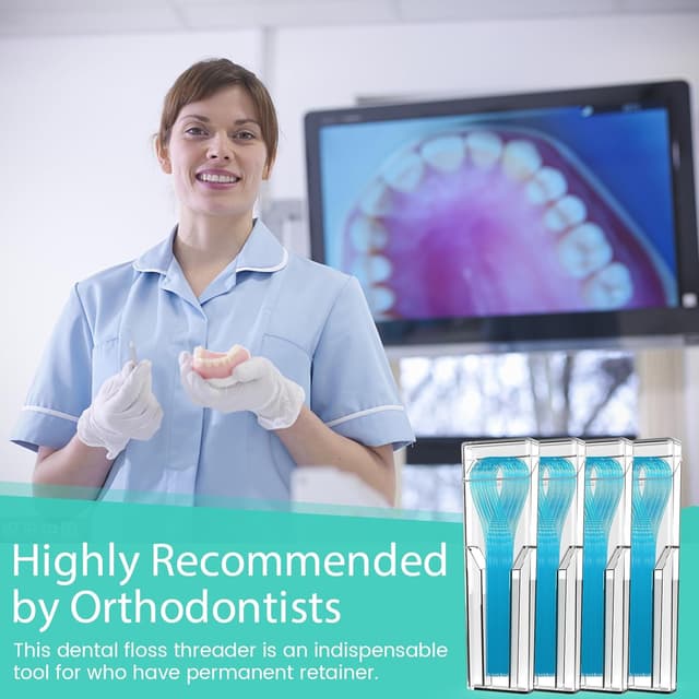 Thumbnail 5 de Floss Threaders 400 Count Pack 🦷