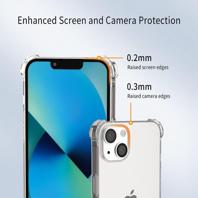 Detalle de XTCASE Coque pour iPhone 13 transparente avec cordon tour de cou