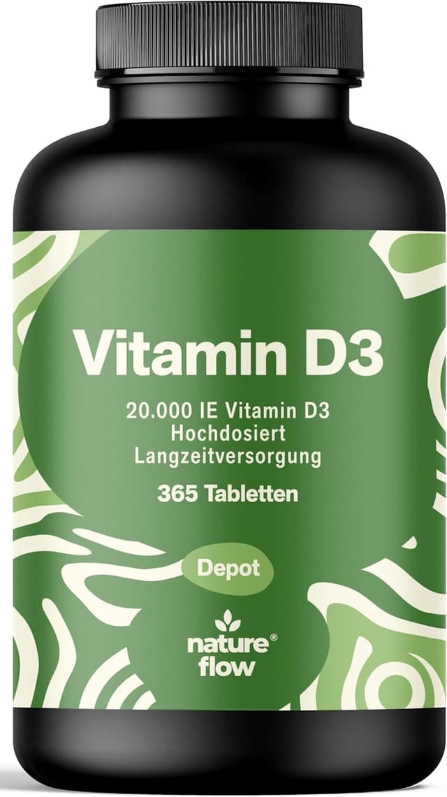 Detalle de Vitamin D3 20000 IE 365 Tabletten