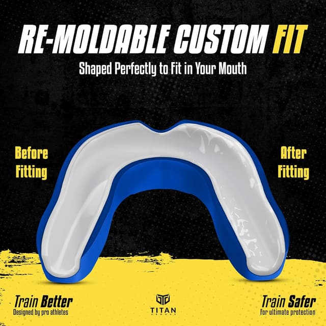 Detalle 1 de Titan Armour Gum Shield Dual-Layer 11+