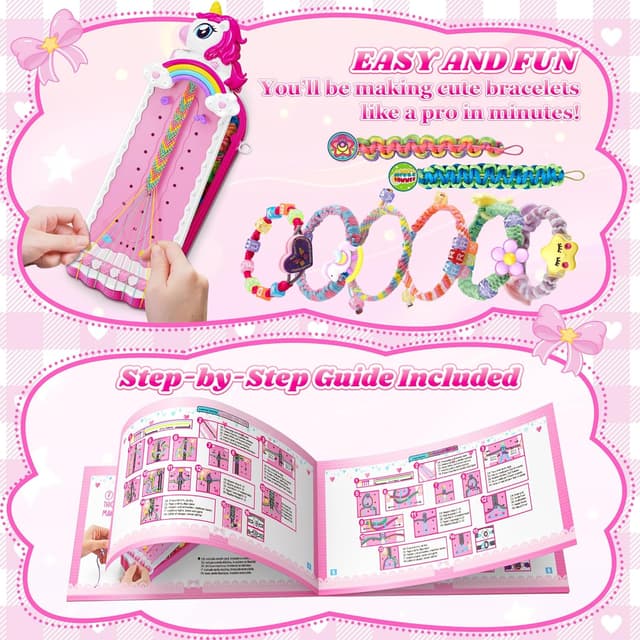 Thumbnail 4 de Unicorn 182-Piece Friendship Bracelet Kit
