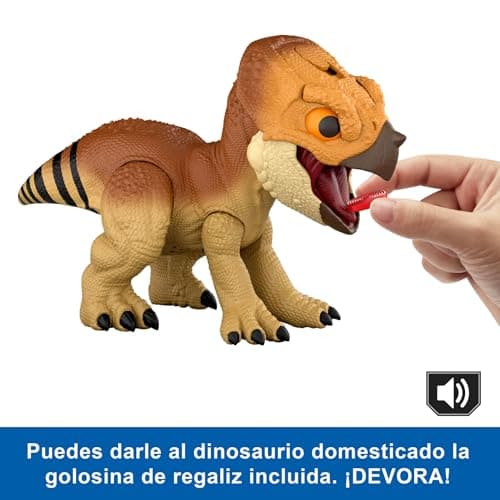 Thumbnail 5 de Mattel Aquilops Dolores Protector Primal JGC01, dinosaurio interactivo 🦖