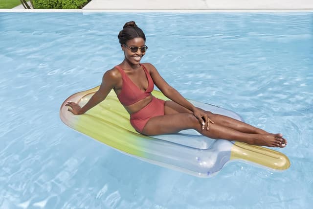 Detalle de Bestway Luftmatratze Dreamsicle, 185 x 89 cm – schnell einsatzbereit zum Entspannen