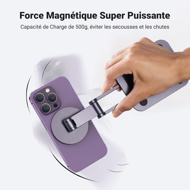 Detalle 2 de UGREEN Support téléphone magnétique bureau