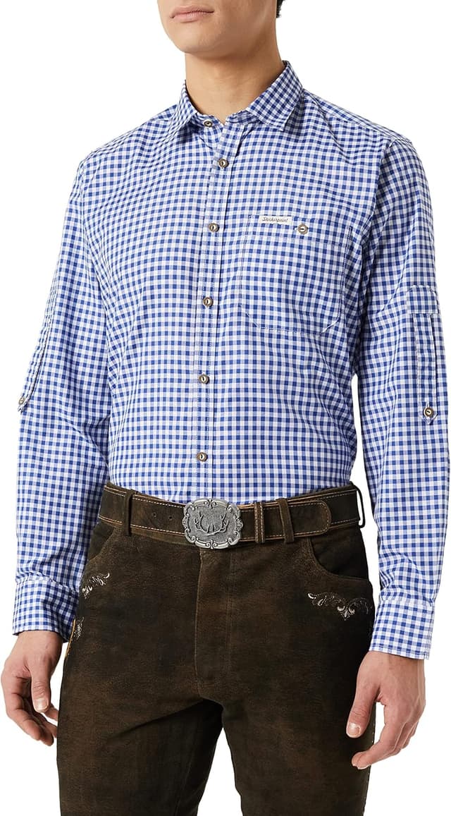 Thumbnail 5 de Stockerpoint Hemd Campos3 Trachtenhemden Manga Larga