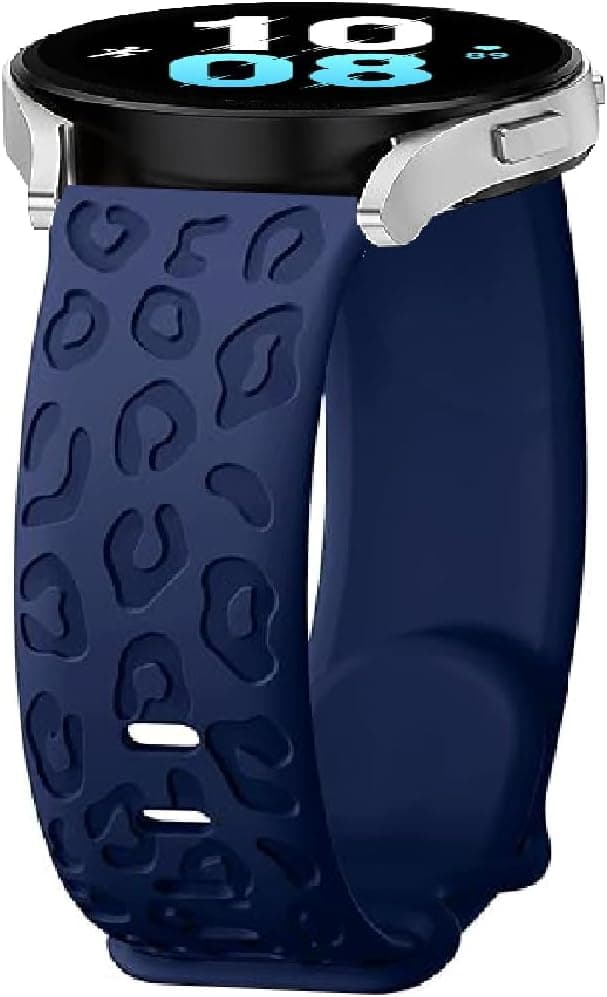 Detalle de 22mm TPU Silicone Watch Strap for Amazfit Bip 6/5, Unity, GTR 4/3/3 Pro and More (Leopard Sport Band)