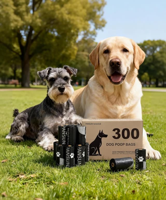 Thumbnail 5 de PANSUN Selected Dog Poo Bags 300 Pack