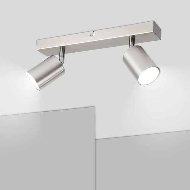 Imagen de Ketom Lampada Faretti da Soffitto Orientabili GU10 2 luci en OfertitasTOP