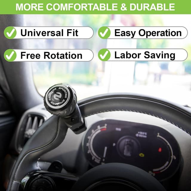 Thumbnail 2 de Spurtar Steering Wheel Knob Spinner 2Pack