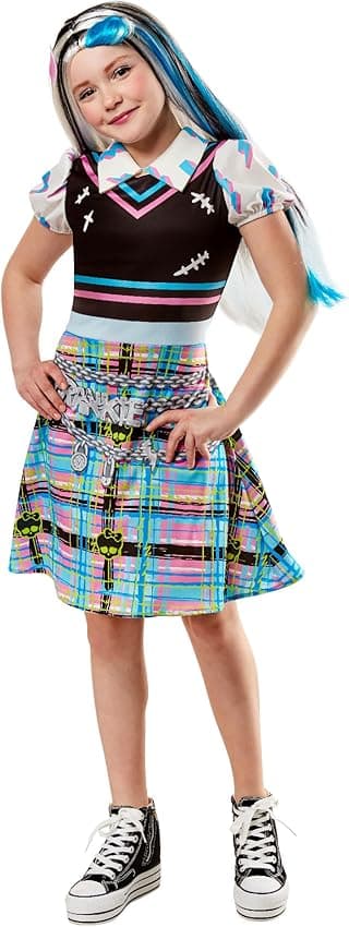 Imagen de Rubies Disfraz Oficial Frankie Stein Classic para niñas 🎃 en OfertitasTOP