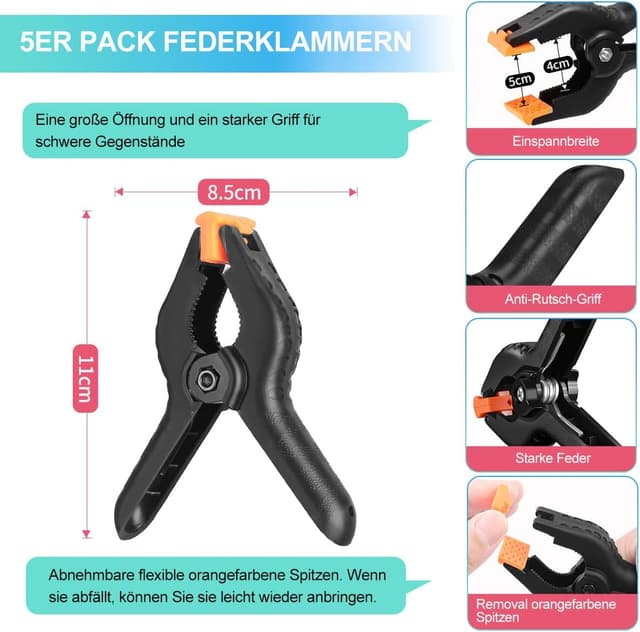 Thumbnail 4 de JEBUTU Blau Grün Fotohintergrund 1,5x2 m