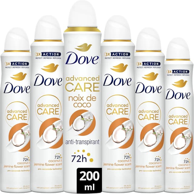 Thumbnail 5 de DOVE Advanced Care déodorant spray 72h