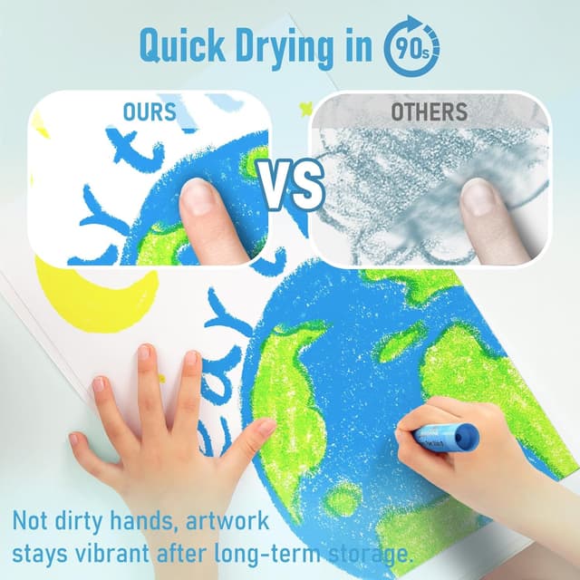 Thumbnail 2 de JUPITEARTH 24 Colors Tempera Paint Sticks