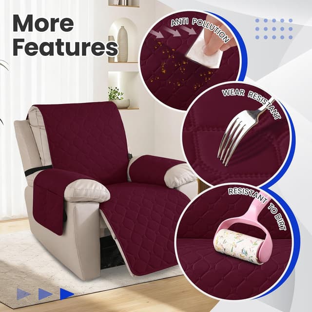 Detalle 2 de Ystyle copripoltrona relax elettrica 1 posto