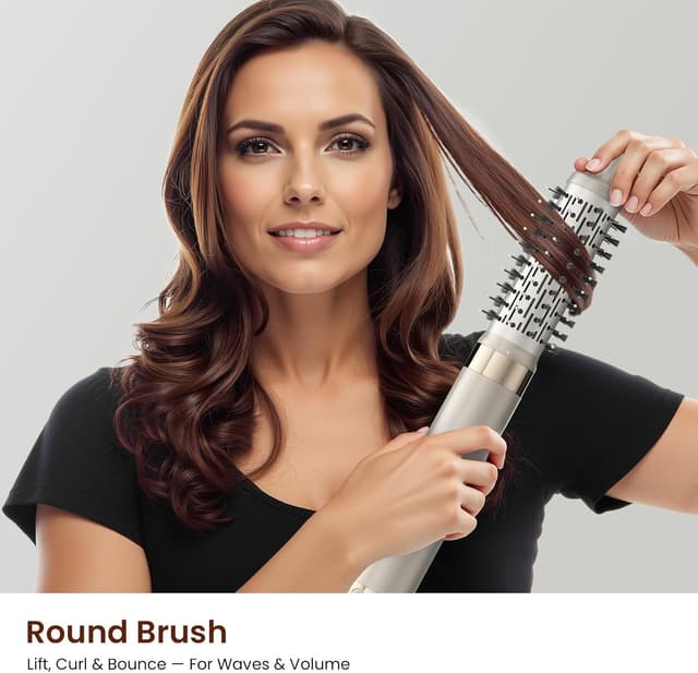 Thumbnail 5 de MESCOMB 5 in 1 Airstyler Hairstyler Set Ionen Föhn Lockenstab Volumenbürste 1x 💇♀