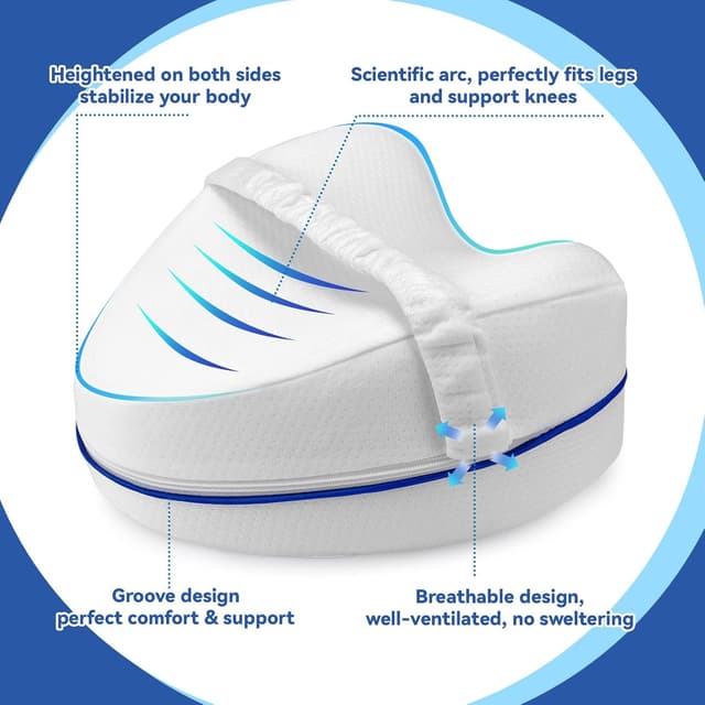 Thumbnail 2 de Perffi Coussin de genou orthopédique pour sommeil sans douleur ⚙